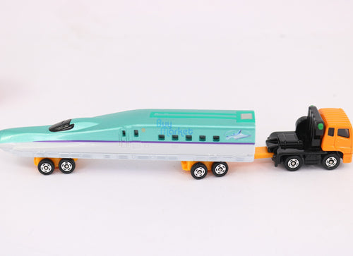 Load image into Gallery viewer, Takara Tomy Tomica NO122 Mitsubishi Fuso Super Great H5 Hayabusa Transporter car
