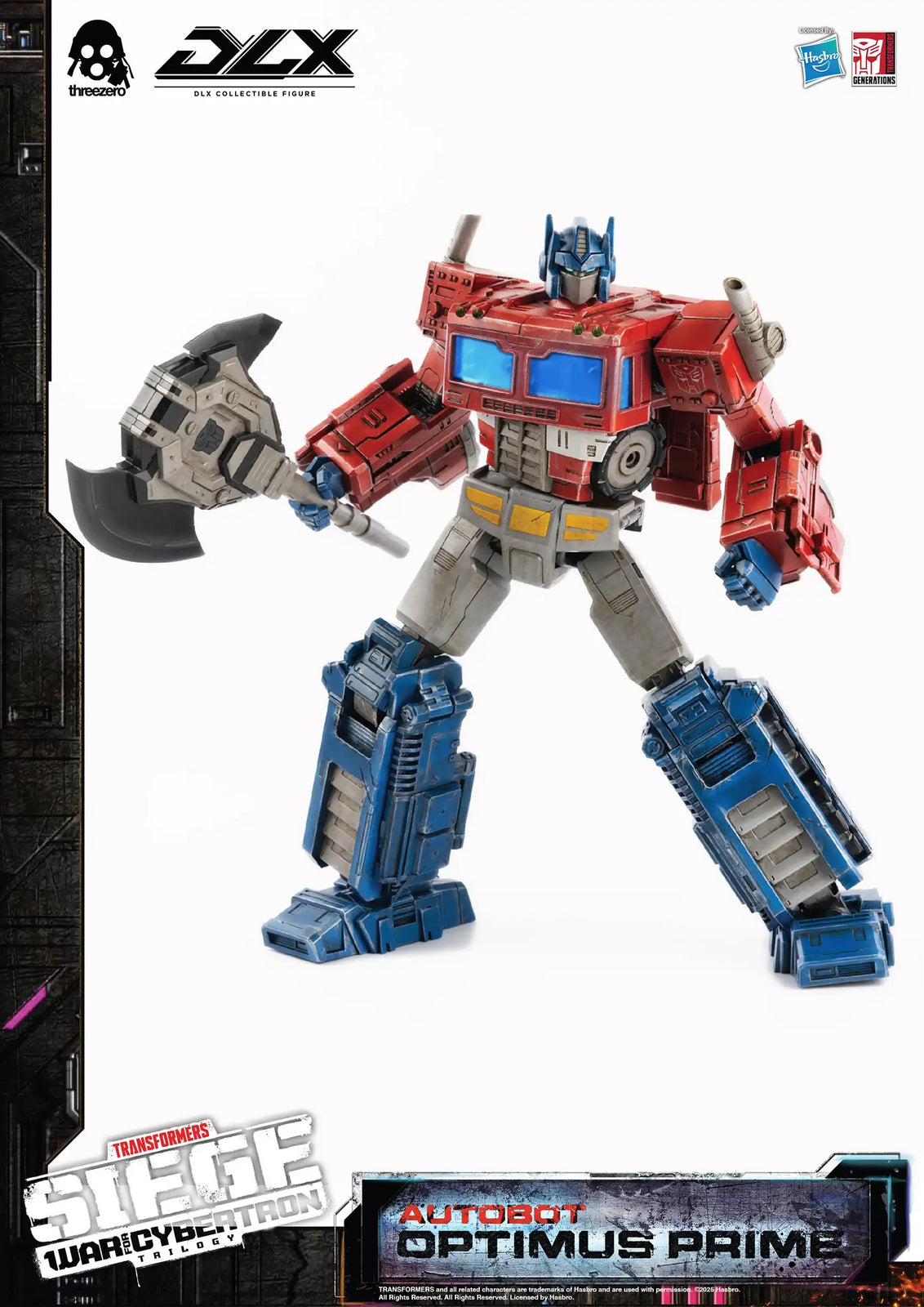 Threezero Transformers: War For Cybertron Trilogy DLX Optimus Prime