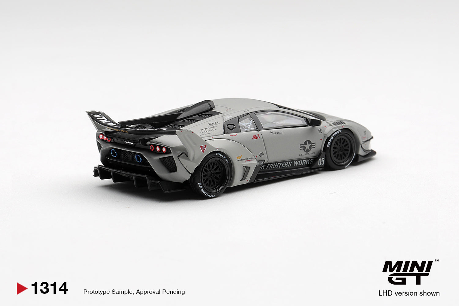 (Pre-order) Mini GT #1314 Lamborghini LB-Silhouette WORKS MURCIELAGO GT Evo