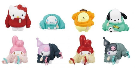 Takara Tomy Arts PERIHAPI! Hello Kitty and Friends Okigaechu (Full Set of 8)