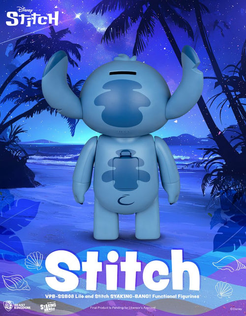Load image into Gallery viewer, Beast Kingdom VPB-SSB08 Lilo and Stitch SYAKING-BANG! Functional Figurine Stitch
