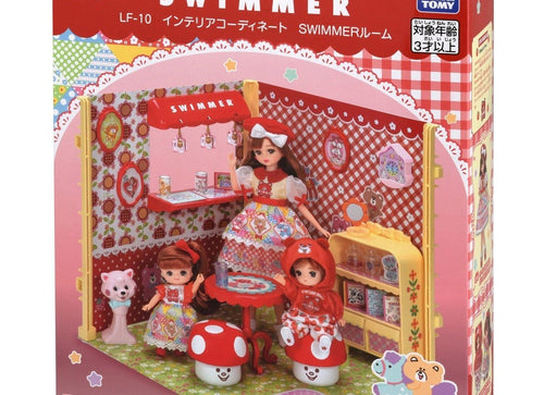 Load image into Gallery viewer, Takara Tomy Licca-Chan Licca LF-10 Interior Coordination SWIMMER Room (NO DOLL)
