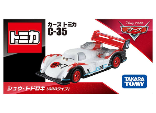 Load image into Gallery viewer, Takara Tomy Disney Tomica PIXAR CARS C-35 Shu Todoroki (GRC Type)
