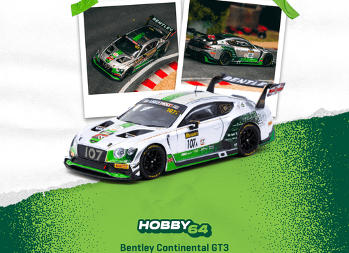 Load image into Gallery viewer, (Pre-order) Tarmac Works 1/64 Bentley Continental GT3 Bathurst 12 Hour 2019
