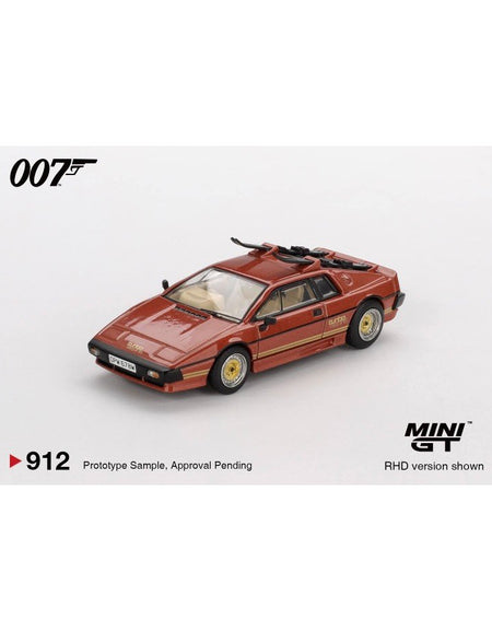 Mini GT 007 Lotus Esprit Turbo Copper Fire Metallic For Your Eyes