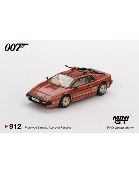 Mini GT 007 Lotus Esprit Turbo Copper Fire Metallic For Your Eyes