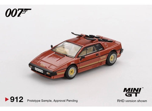 Load image into Gallery viewer, Mini GT 007 Lotus Esprit Turbo Copper Fire Metallic For Your Eyes
