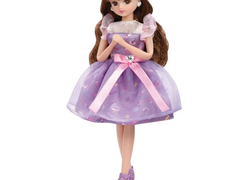 Load image into Gallery viewer, Takara Tomy Licca Chan Doll My First Dress LW-03 Cosmetic Purple (NO DOLL)
