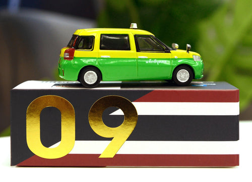Load image into Gallery viewer, Tiny City TH09 Die-cast Model Car - 1/64 Toyota Comfort Hybrid Taxi (Thailand)
