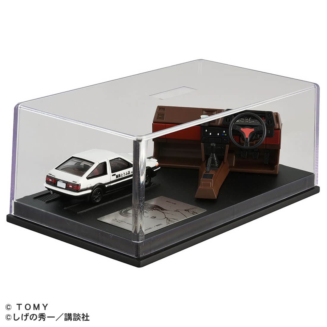 Takara Tomy Tomica Premium Unlimited Initial D Steering Wheel AE86 Trueno