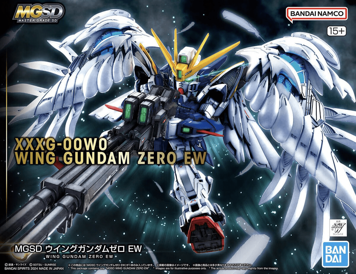 Bandai Master Grade SD MGSD Wing Gundam Zero EW XXXG-00W0 Model Kit
