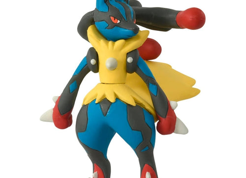 Load image into Gallery viewer, Takara Tomy Pokemon Monster Collection Mega Lucario Mini Figure
