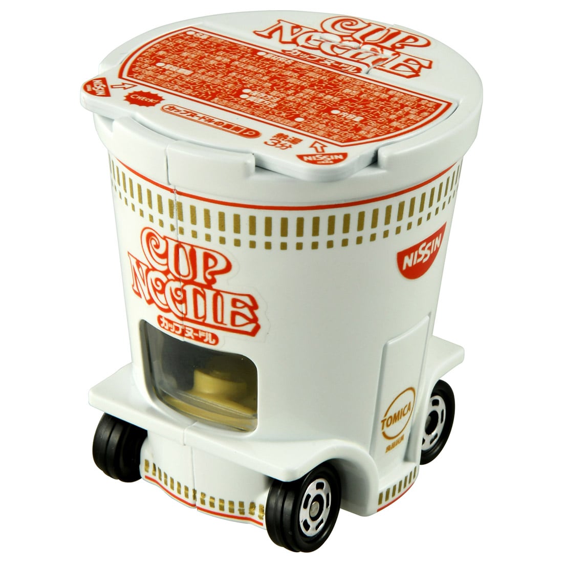 Takara Tomy Dream Tomica No.161 Cup Noodle W Tabs 3CM Diecast Model Toy Car