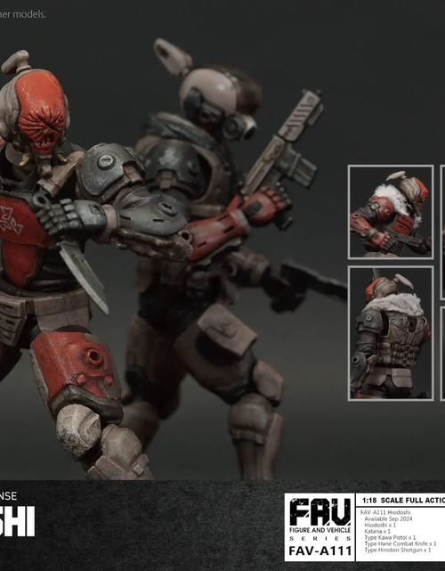 Load image into Gallery viewer, TOYS ALLIANCE x Acid Rain FAV-A111 Hiodoshi 1:18 Figure
