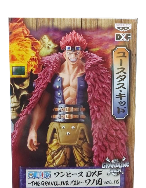 Load image into Gallery viewer, Banpresto [DXF] One Piece The Grandline Men Wanokuni Vol.15 Eustass Kid Figure

