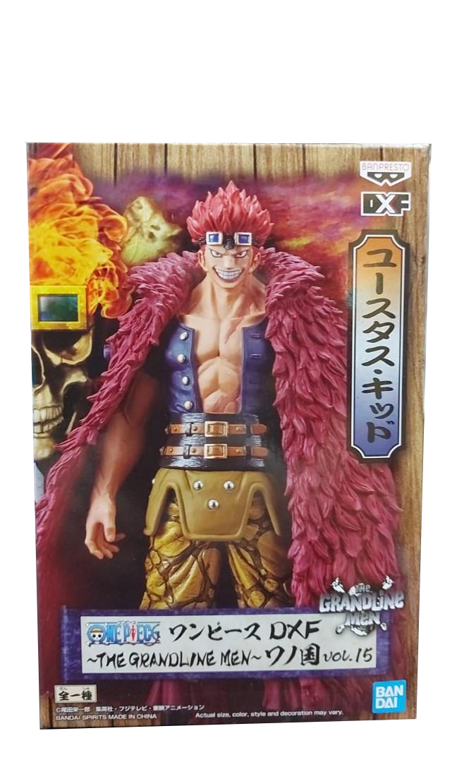 Banpresto [DXF] One Piece The Grandline Men Wanokuni Vol.15 Eustass Kid Figure