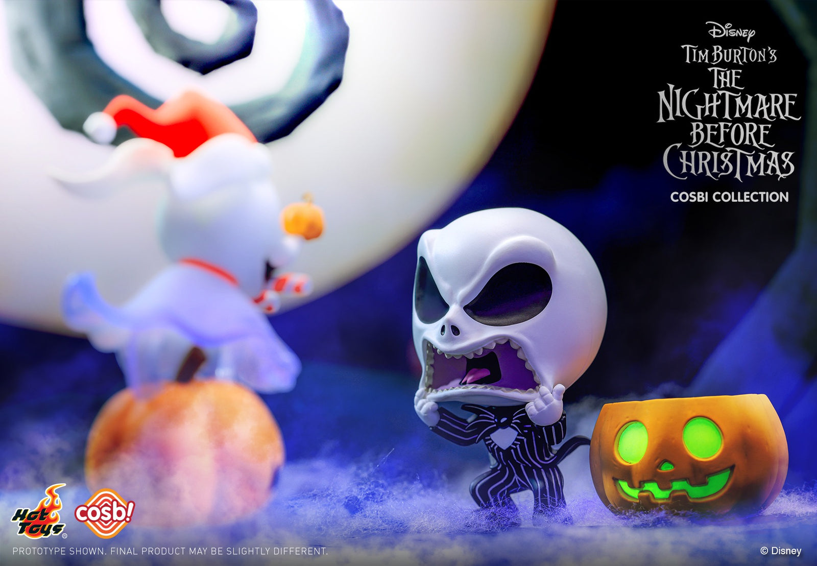Hot Toys The Nightmare Before Christmas Ser.2 Cosbi Bobble-Head (Full set of 8)