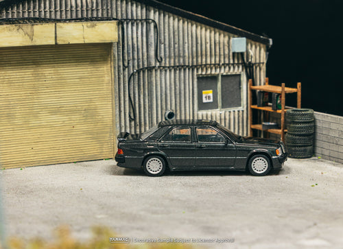 Load image into Gallery viewer, Tarmac Works 1:64 Mercedes-Benz 190 E 2.3-16 Blue-Black metallic
