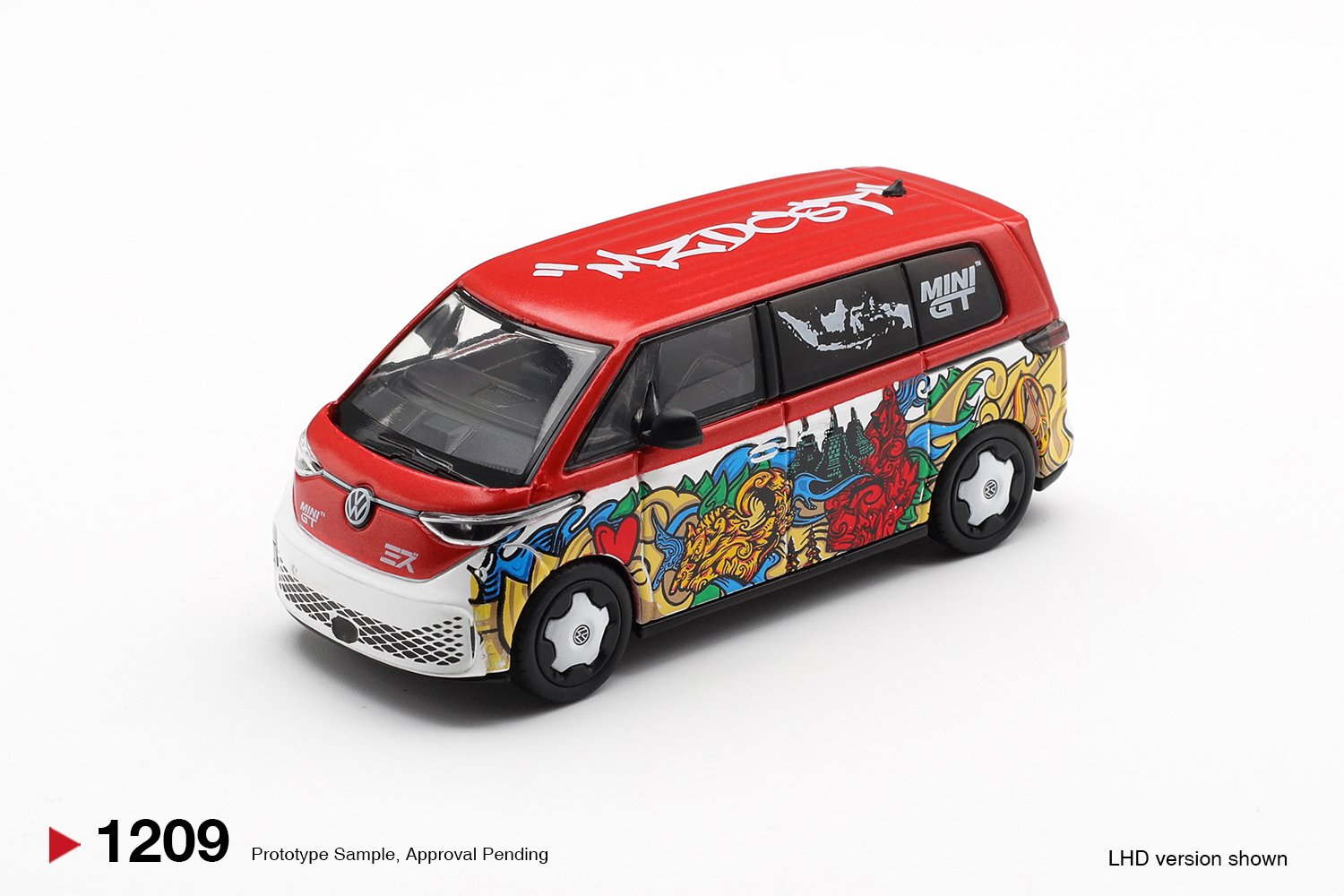 MINI GT #1209 Volkswagen ID. Buzz Mizu Design LHD Diecast Model Car