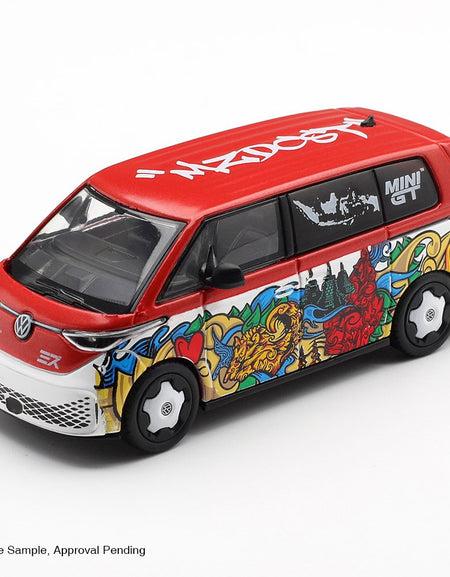 MINI GT #1209 Volkswagen ID. Buzz Mizu Design LHD Diecast Model Car