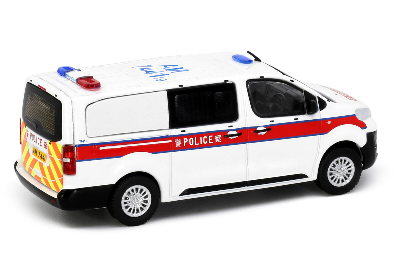 Tiny City 71 Die-cast Model Car - 1:64 Peugeot Expert Police (AM7441)