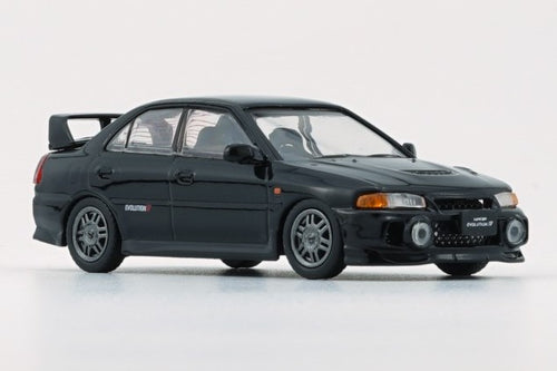 Load image into Gallery viewer, BMC 1/64 Die-cast Car - Mitsubishi Lancer EVO IV - BLK (RHD)
