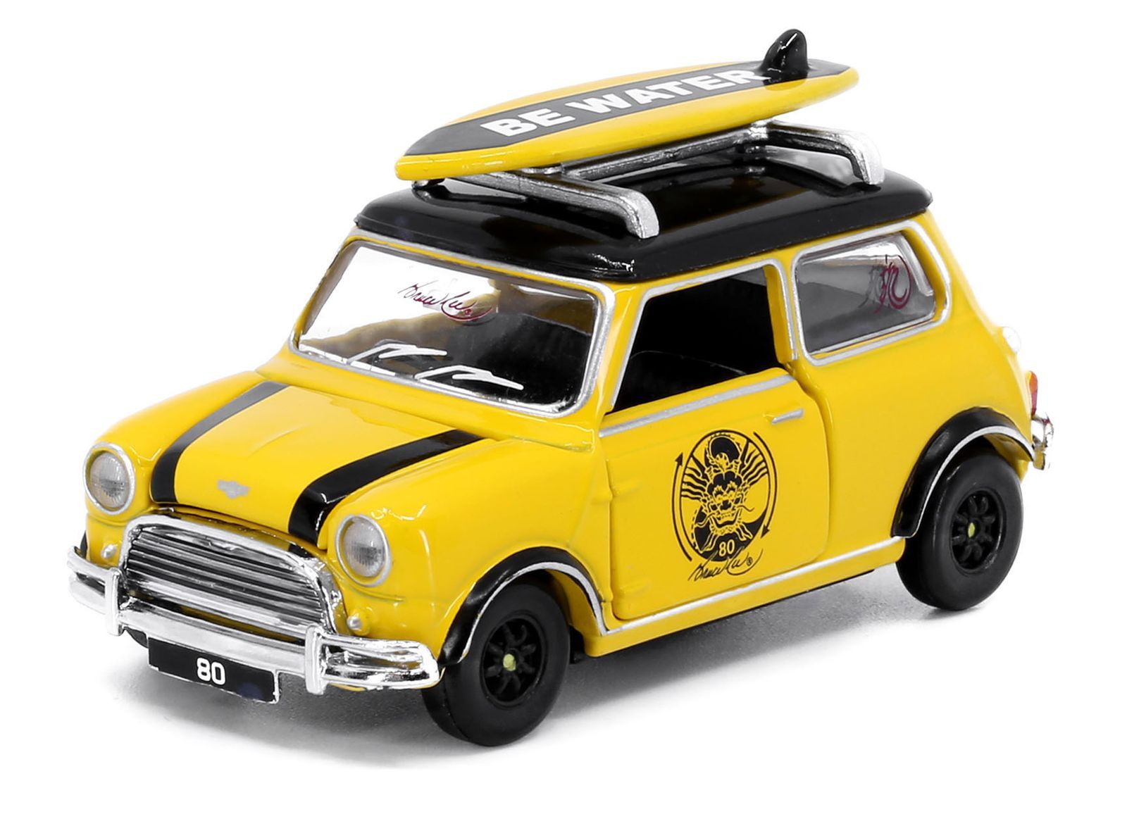 Tiny City 1:50 Diecast Model Car - Mini Cooper Mk 1 Bruce Lee