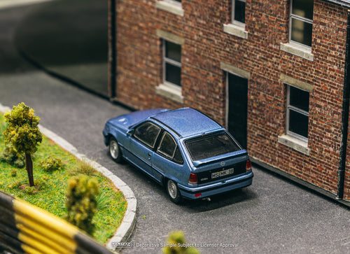 Load image into Gallery viewer, Tarmac Works 1/64 Opel Kadett GSi Blue Metallic Model Car
