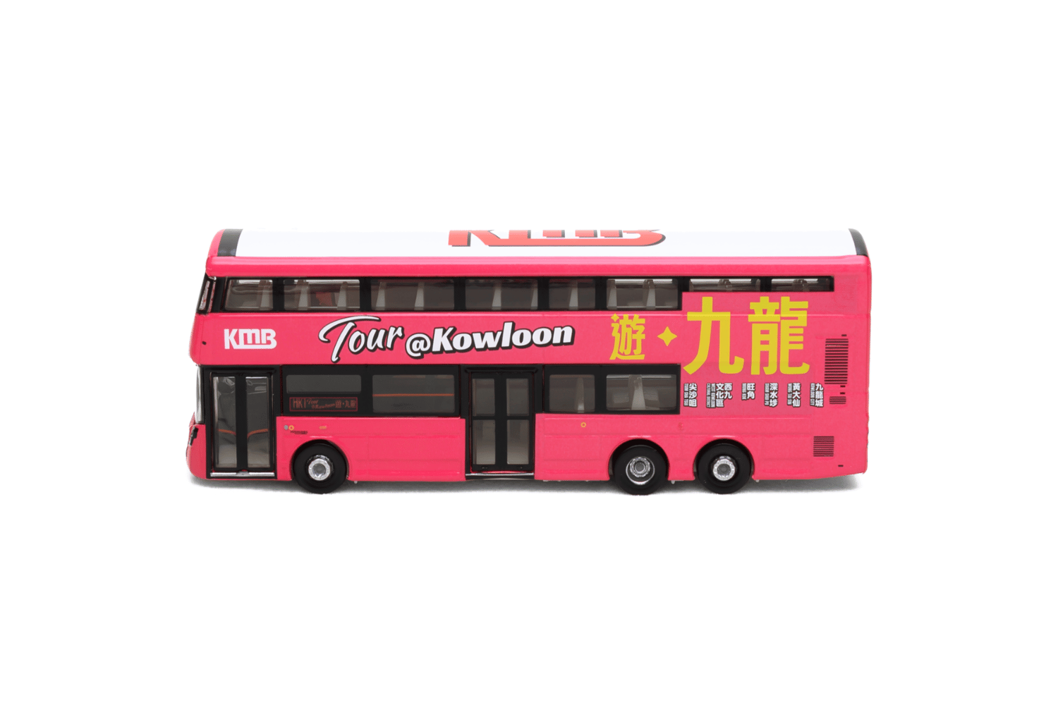 Tiny City Die-cast Model Car 1/110 - KMB VOLVO B8L Wright Tour@Kowloon (HK1) Bus
