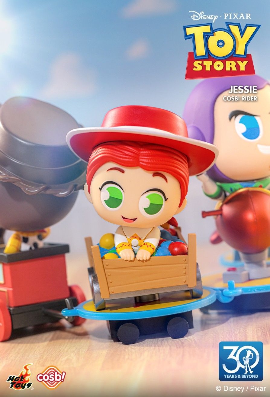 Hot Toys Toy Story Cosbi Rider Bobble-Head Figure Collection (Set of 6)