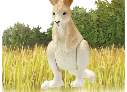 Load image into Gallery viewer, Takara Tomy ANIA animal Action Mini Figure - AC-05 Kangaroo (Child)
