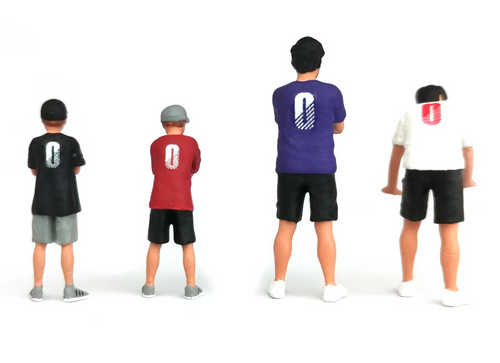 Load image into Gallery viewer, KaidoHouse X Mini GT 1/64 Figure Set Kaido &amp; Sons V2 Mini Figures
