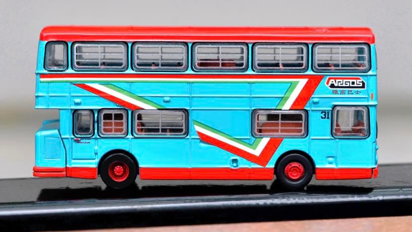 Tiny City 18 Die-cast Model Car - ARGOS DAIMLER Fleetline DMS Blue