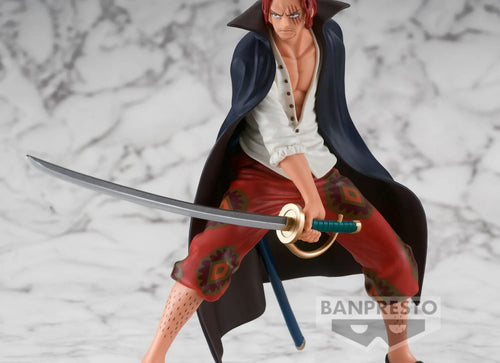 Load image into Gallery viewer, Banpresto One Piece Film Red - DXF Posing - Shanks PVC Statue Figure
