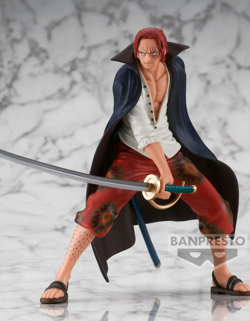 Load image into Gallery viewer, Banpresto One Piece Film Red - DXF Posing - Shanks PVC Statue Figure
