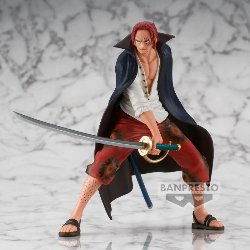 Banpresto One Piece Film Red - DXF Posing - Shanks PVC Statue Figure