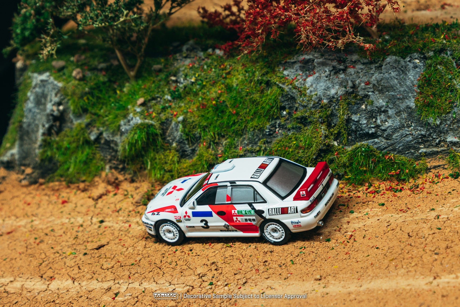 (Pre-order) Tarmac Works Mitsubishi Lancer Evolution II Hong Kong Beijing Rally