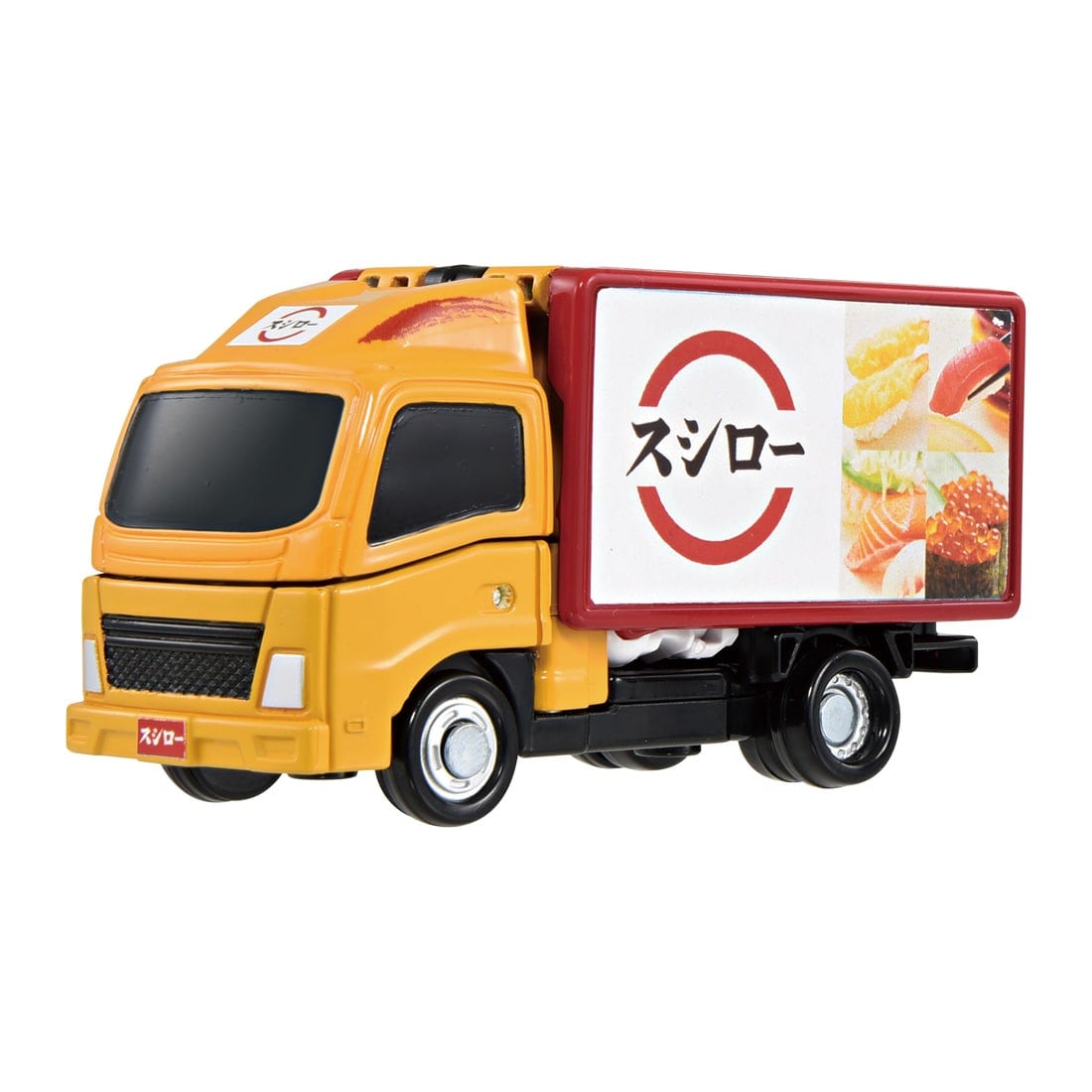 Takara Tomy Tomica Joblabor JB12 Foodblabor Sushiro Ad Transforming Truck
