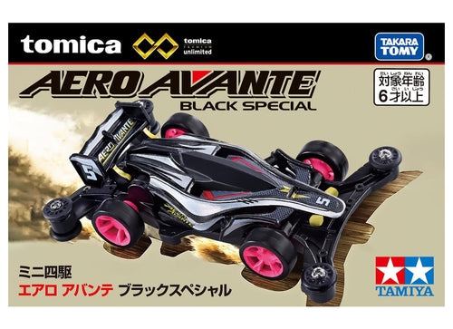 Load image into Gallery viewer, Takara Tomy Tomica Premium Unlimited Mini 4WD Aero Avante Black Special Model
