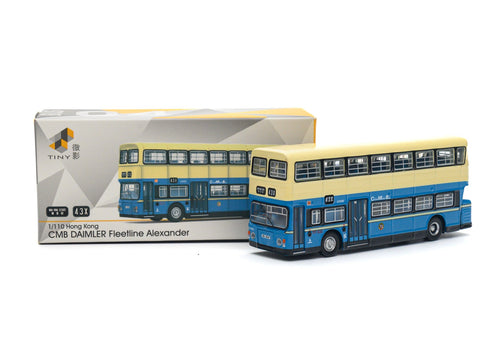 Load image into Gallery viewer, Tiny City Die-cast Model Car - 1:110 CMB Daimler Fleetline Alexander (43X) BUS
