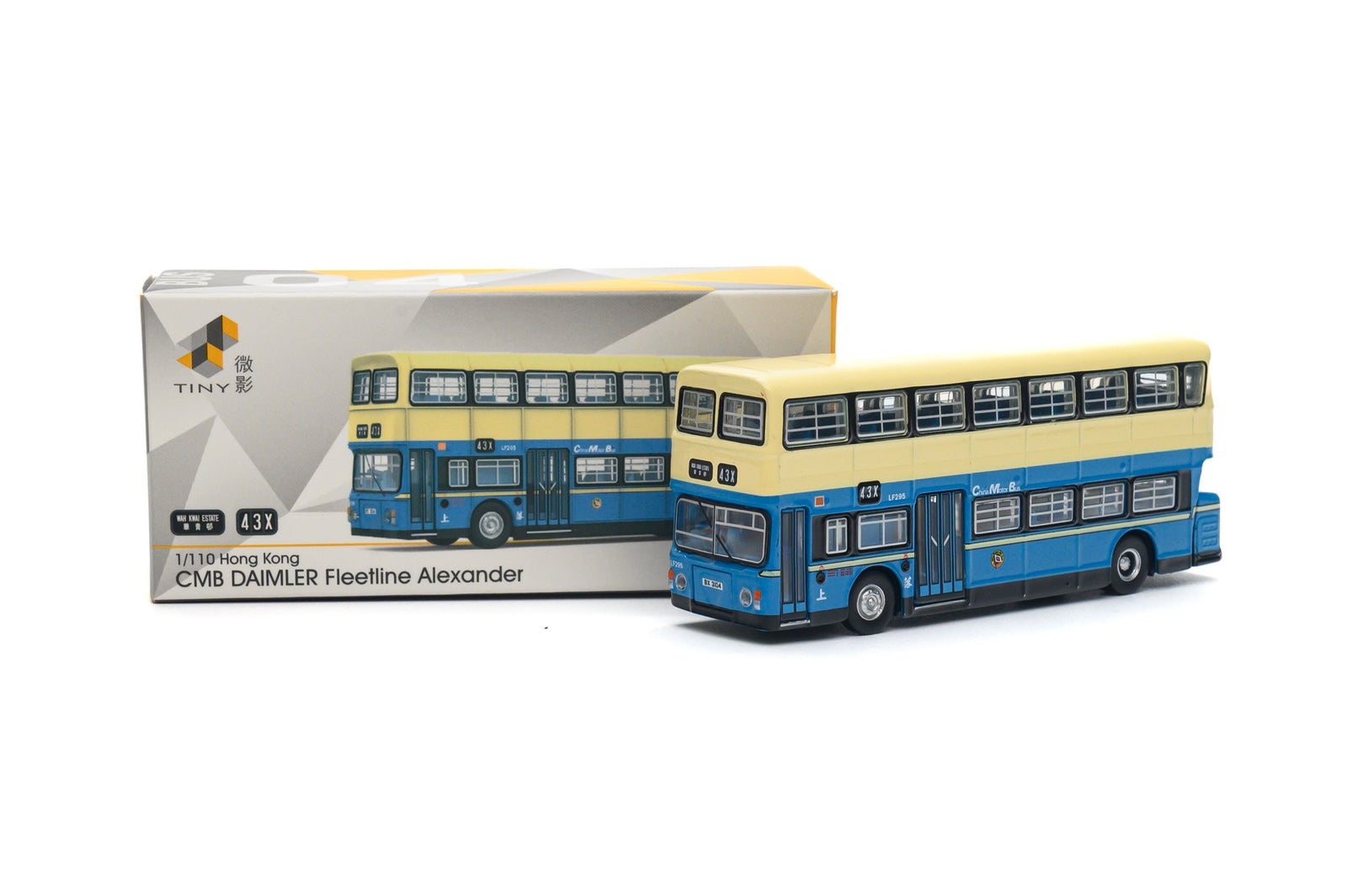 Tiny City Die-cast Model Car - 1:110 CMB Daimler Fleetline Alexander (43X) BUS