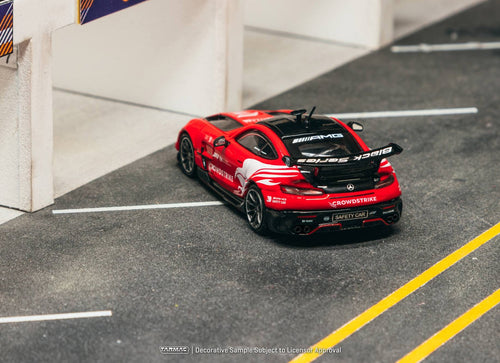 Load image into Gallery viewer, (Pre-order) Tarmac Works 1/64 Mercedes-Benz AMG GT Black Series Safety Car 2026
