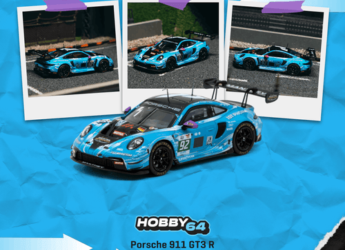 Load image into Gallery viewer, (Pre-order) Tarmac Works 1/64 Porsche 911 GT3 R 24h of Le Mans 2025 Diecast
