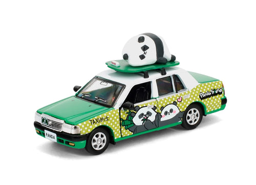 Load image into Gallery viewer, Tiny City Die-cast 1/64 - Tiny x Panda Friends Toyota Crown Comfort Taxi (NT)
