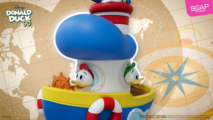 Soap Studio x Disney Donald Duck's Boat Stackable Ornaments 90 Figure