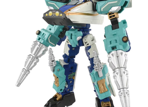 Load image into Gallery viewer, Takara Tomy Plarail Shinkansen Deformation Robot SHINKALION CW E7 Kagayaki Drill
