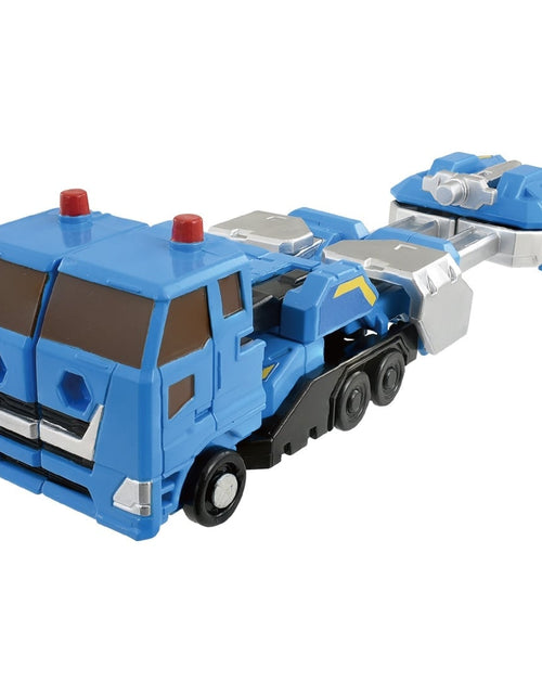 Load image into Gallery viewer, Takara Tomy Plarail Shinkansen Deformation Robot SHINKALIONCW Elda Blue Trailer
