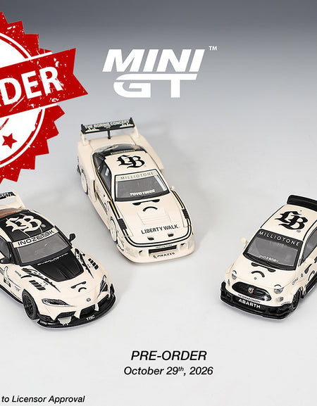 (Pre-order) Mini GT INOZETEK x TBC Set 2026 Show Edition 3X Car Set