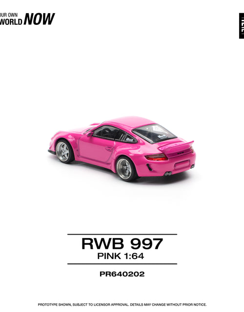 Load image into Gallery viewer, POPRACE 1/64 RWB 997 - PINK Diecast model car

