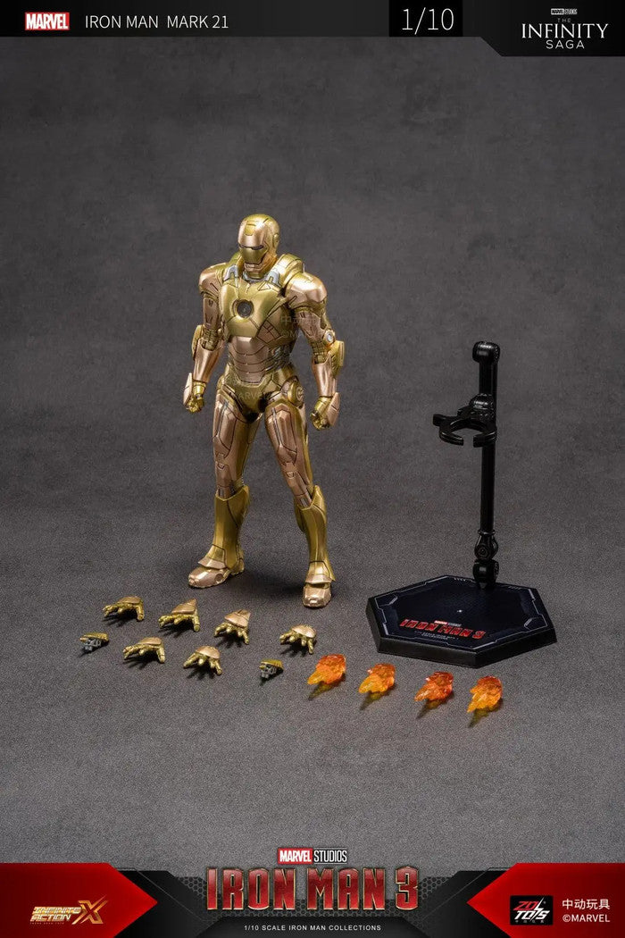 ZD Toys Marvel Avengers 1/10 Iron Man MK21 Action Figure